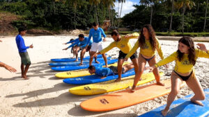 Aula de surf Itacaré