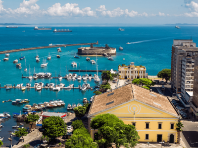 A Baía de Todos os Santos