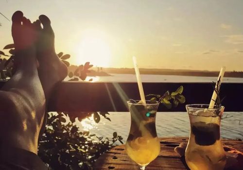 Deck Bar - por do sol
