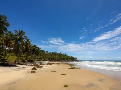 Praia de Jeribucaçu em Itacaré